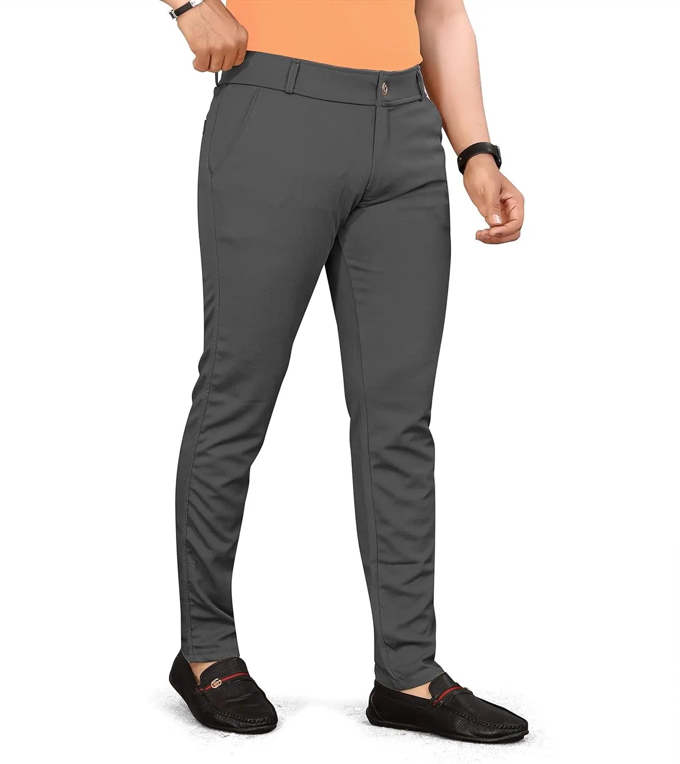 men's formal trousers with lycra