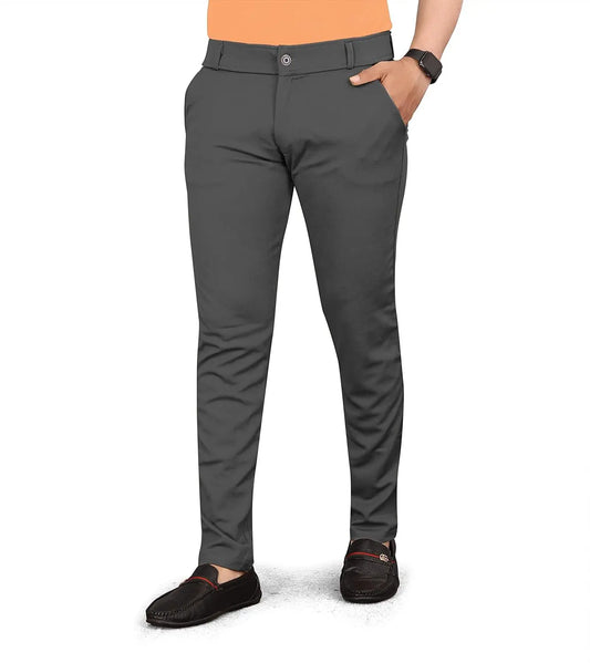 men's formal trousers with lycra