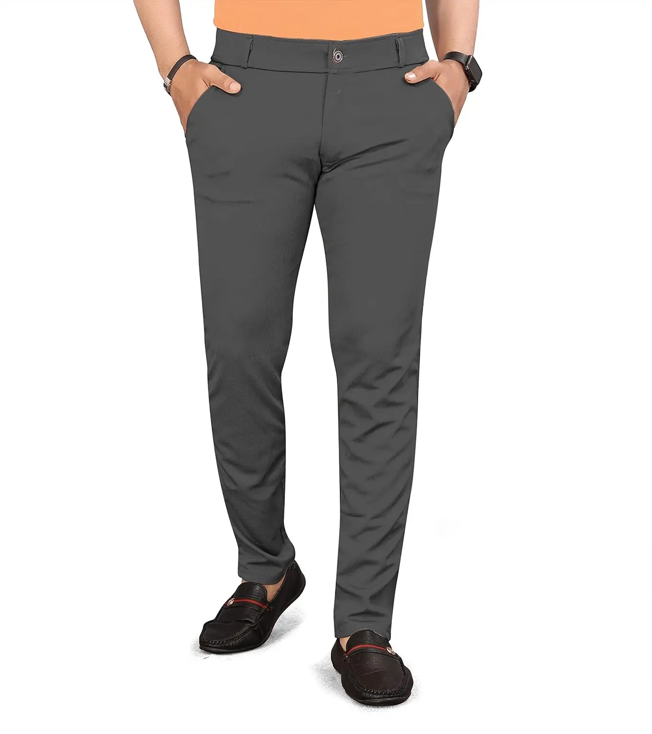 men's formal trousers with lycra