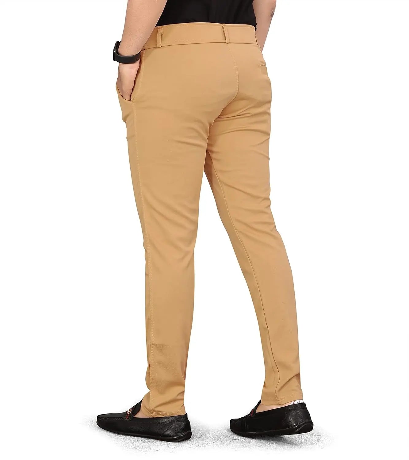 Black And Khaki Combo trouser pants